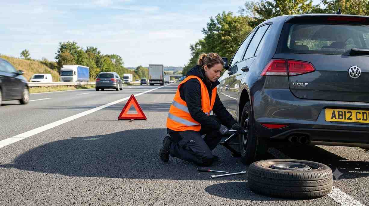 How to change a tire step by step guide