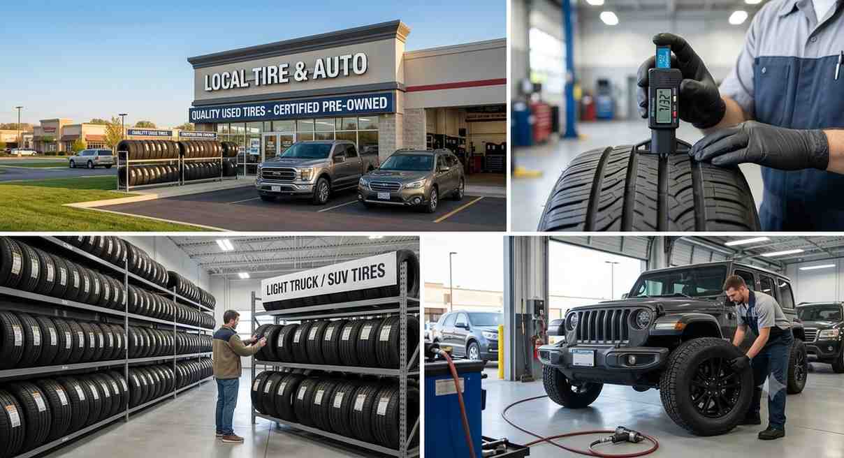 Tires near me in Los Angeles - new and used tire shop