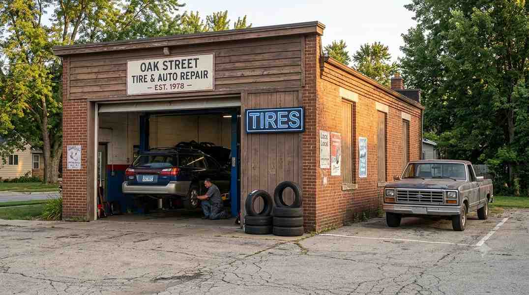 Ramses discount tire photos of a local independent tire garage