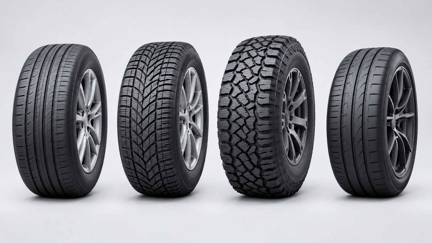 Best Goodyear tires models compared by tread pattern — touring, all-weather, all-terrain and performance