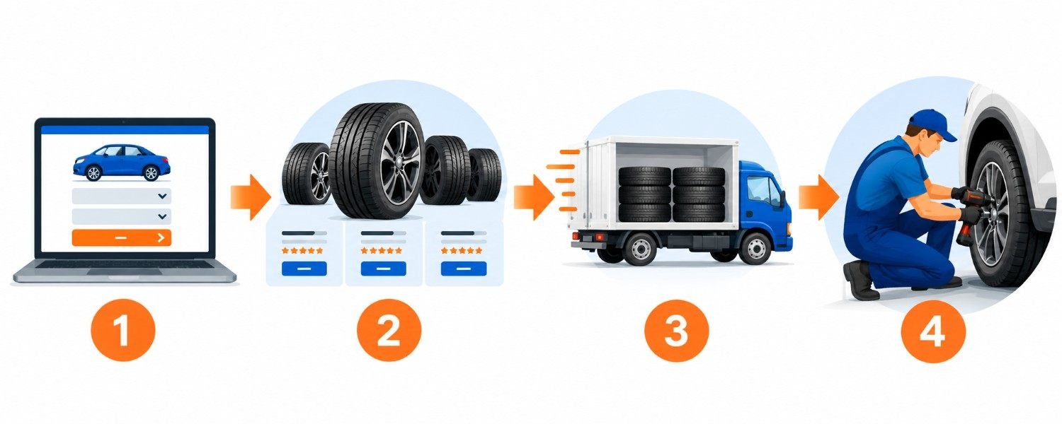 How Tire Rack works, from search to installation
